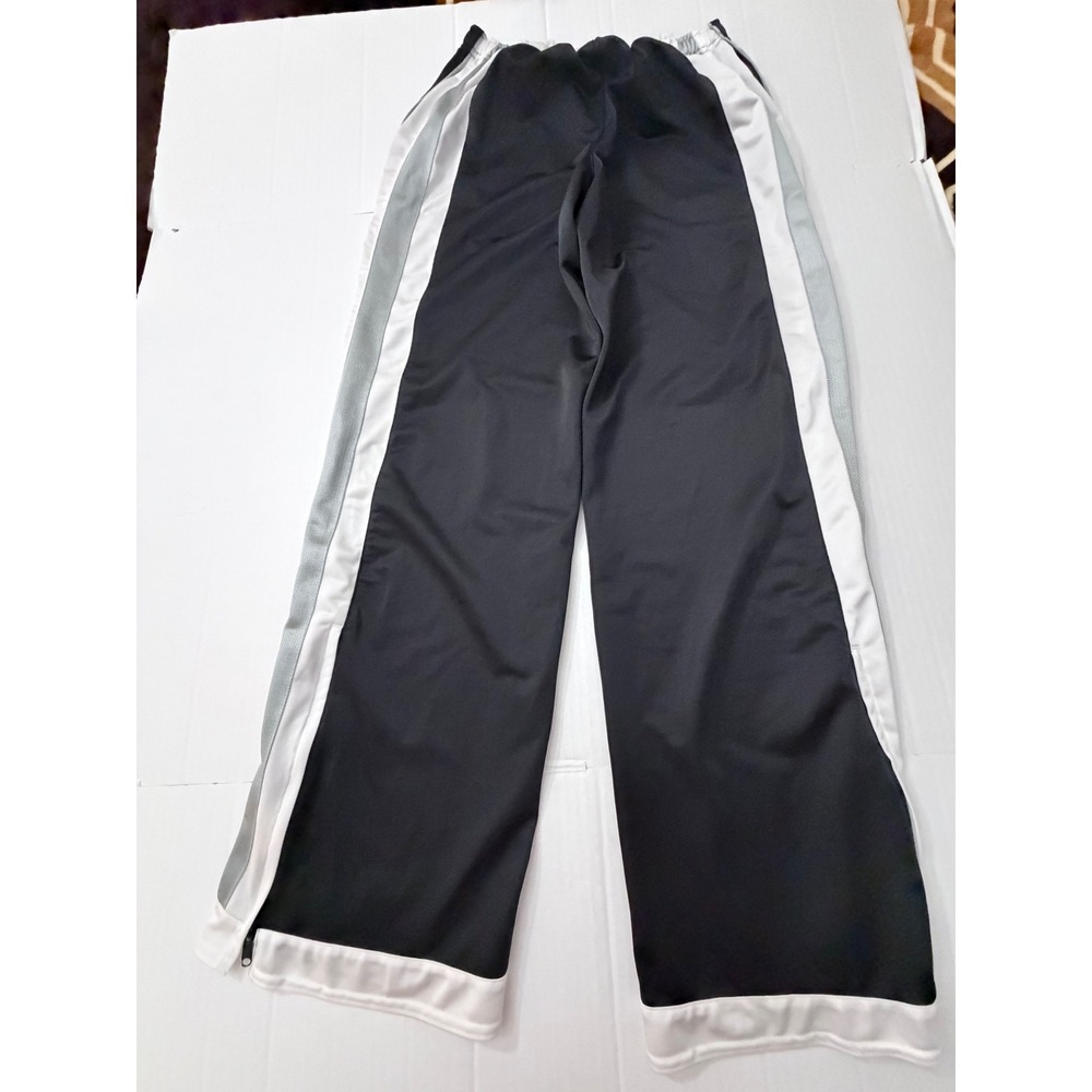 Nike Track Pants Mens XL Black White Grey Athletic Warm Up Training Sweats - Picture 2 of 6